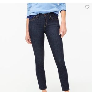 JCrew 9” Mid-Rise Skinny Jeans